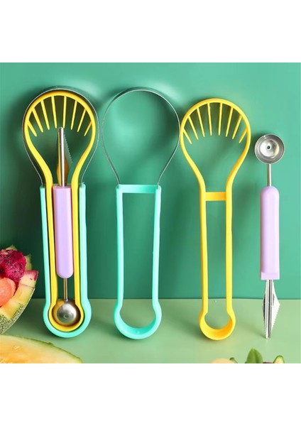 Meyve Oyucu Aleti 4'ü 1 Arada Paslanmaz Meyve Oyma Aletleri (Yurt Dışından) fırsatları