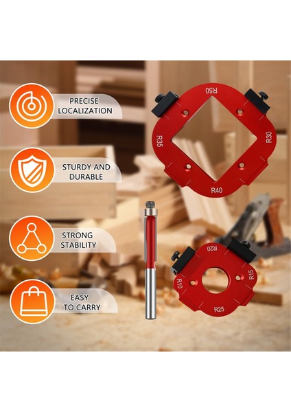 Ahşap Işleme Için Yönlendirici Şablonları ve Fikstürleri, Kılavuzlar ve Kenar Kılavuzları (Yurt Dışından) indirimleri