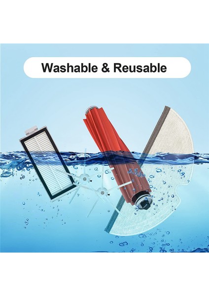 Roborock Q7 Max Plus / Q7 Max / Q7 / Q7 Plus Yedek Parçaları, Fırça Seti Filtreleri ve Robot Süpürge Aksesuarları (Yurt Dışından) indirimleri