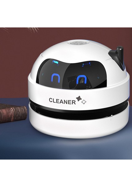 Masaüstü Temizleyici Elektrikli Süpürge Ev Ofis Masa Süpürgesi Mini Elektrikli Süpürge USB Şarj Edilebilir Kablosuz Temizleyici A (Yurt Dışından) modelleri