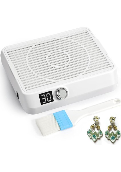 Reçine Toz Toplayıcı, Epoksi Reçine Matkap Parlatma Vakum Fanı (Yurt Dışından)