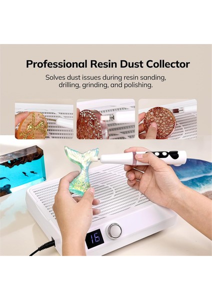 Reçine Toz Toplayıcı, Epoksi Reçine Matkap Parlatma Vakum Fanı (Yurt Dışından) fiyatları