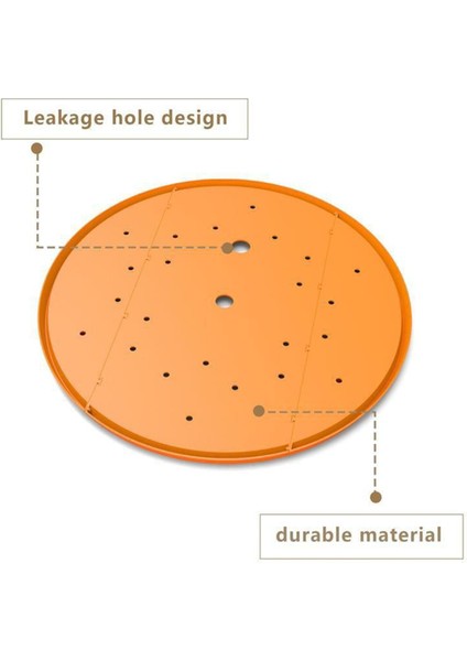 Yuvarlak Saksı Ek Parçası, 13 Inç Turuncu Saksı Ek Parçası, Plastik Disk (Yurt Dışından) fırsatları