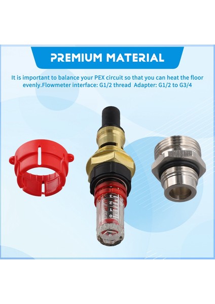 Yerden Isıtma Su Ayırıcı Aksesuarları Için Akış Ölçeri Değiştirin (Yurt Dışından) indirimleri