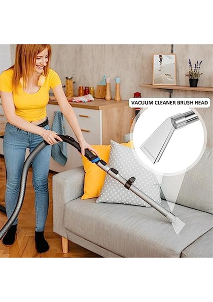 Vakumlu Çıkarıcı Aparatı, 4 Bağlantılı Elektrikli Süpürge Fırça Başlığı Çıkarma Ucu, Kırılmaz Halı Temizleme B (Yurt Dışından) indirimleri