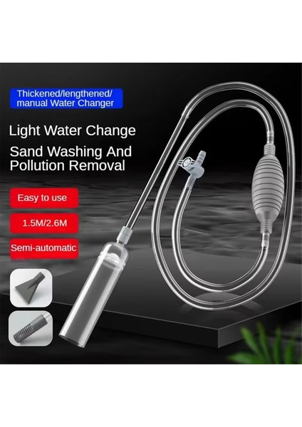 Büyük Akvaryum Yıkama ve Su Değişimi Temizleme Aracı (Yurt Dışından) indirimleri