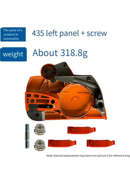 Husqvarna 435 Kılavuz Kapak Seti 536329204 435 435E Sol Taraf Plakası (Yurt Dışından) modelleri