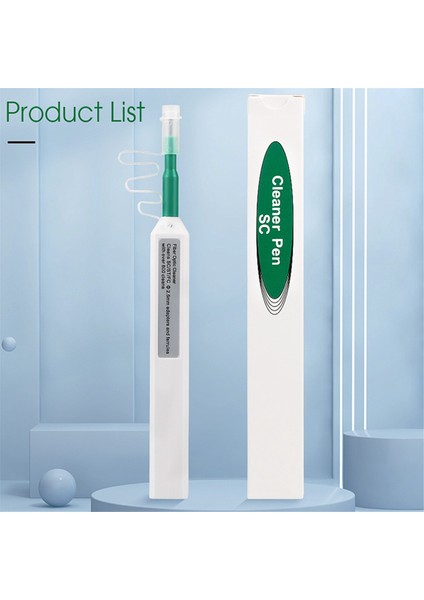 2,5 mm Fiber Optik Temizleme Kalemi Optik Fiber Konnektör Temizleyici (Yurt Dışından) fırsatları