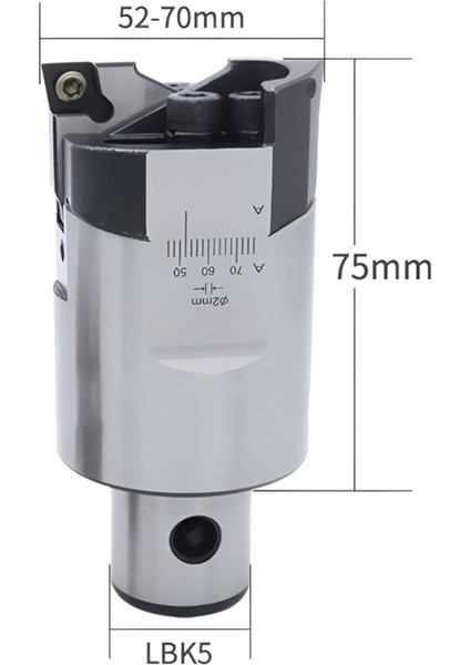 Ayarlanabilir Çift Kenarlı RBH52-70-C Lbk Kaba Delme Kafası (Yurt Dışından) fiyatları