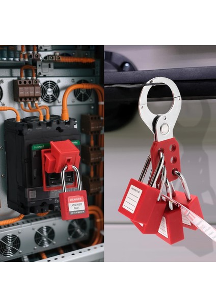 Kilitler, Mandallar ve Etiketlerle Kilitleme Etiketleme Kiti (Yurt Dışından) fırsatları