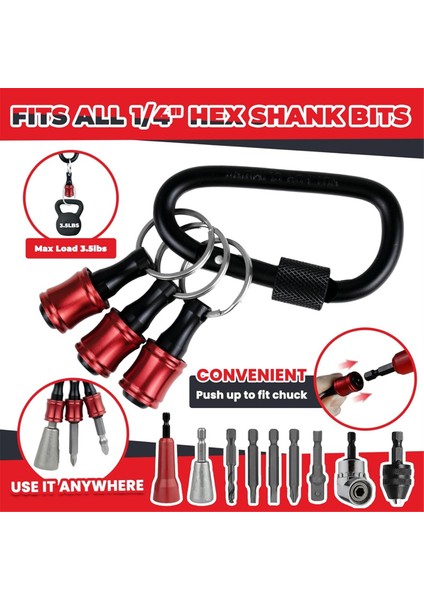 Matkap Için 6 Parça Tel Bükme Aleti ve Uç Tutucu Anahtarlık, Twister (Yurt Dışından) fiyatları