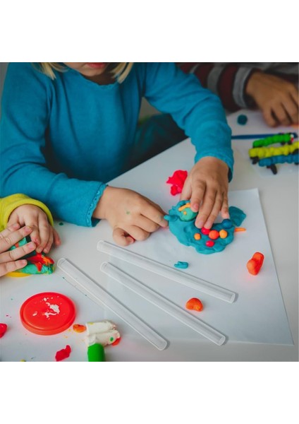 16 Adet Akrilik Kil Rulosu, 6,4x0,39 Inç Şeffaf Kendin Yap Polimer Kil Aleti (Yurt Dışından) fırsatları