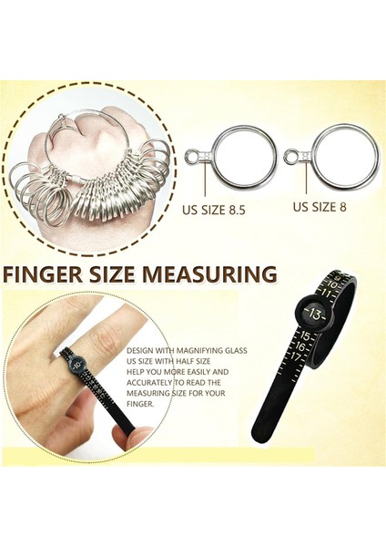 Halka Mandrel Metal Halka Ölçer Ölçüm Aleti Halka Boyutu Ölçer (Yurt Dışından) indirimleri