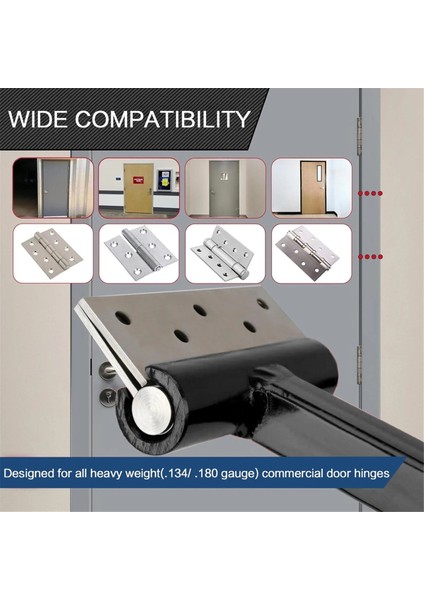 Ağır Hizmet Tipi Kapı Menteşesi Ayarlama Aleti Ticari Menteşe Boşluğu Anahtarı (Yurt Dışından) indirimleri