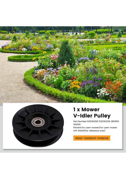 Husqvarna Craftsman Ayp 532194326 Için Biçme Makinesi V-Idler Kasnağı 532194226 (Yurt Dışından) fırsatları