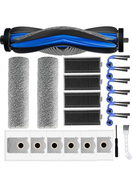 Ecovacs Deebot X9 Pro Omni/x9 Pro Robotik Için 21 Adet (Yurt Dışından) fiyatları