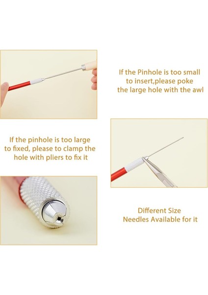 Bebek Saçı Için 14 Parça Yeniden Köklendirme Aleti 0,5-0,7 mm Örgü Şişleri L (Yurt Dışından) fiyatları