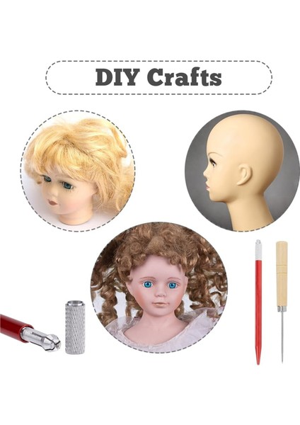 Bebek Saçı Için 14 Parça Yeniden Köklendirme Aleti 0,5-0,7 mm Örgü Şişleri L (Yurt Dışından) fırsatları