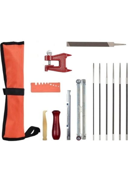 14'lü Zincirli Testere Törpü Seti, Kütük Mengeneli Zincirli Testere Bileyici (Yurt Dışından)