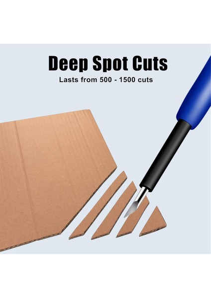 Air/air 2/maker Için 30 Adet 60 Derece Tungsten Çelik Harf Bıçağı (Yurt Dışından) fırsatları