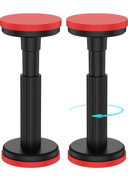 Teleskopik Destek Çubuğu Montaj Desteği Ayarlanabilir 18-44 cm (2'li Paket) (Yurt Dışından)