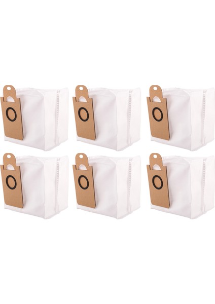 Neabot Q11 Robot Ev Aletleri Için 6 Adet Toz Torbası Seti Yedek Elektrikli Süpürge Süpürge Toz Torbası Temizleme Torbası (Yurt Dışından)