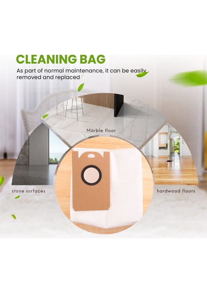 Neabot Q11 Robot Ev Aletleri Için 6 Adet Toz Torbası Seti Yedek Elektrikli Süpürge Süpürge Toz Torbası Temizleme Torbası (Yurt Dışından) indirimleri