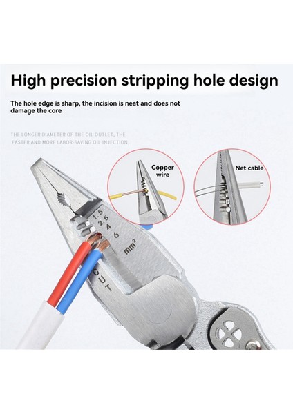 9'u 1 Arada Çok Işlevli Elektrikçi Pense Güç Ölçüm Teli (Yurt Dışından) fırsatları