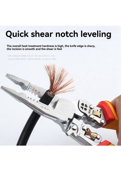 9'u 1 Arada Çok Işlevli Elektrikçi Pense Güç Ölçüm Teli (Yurt Dışından) indirimleri