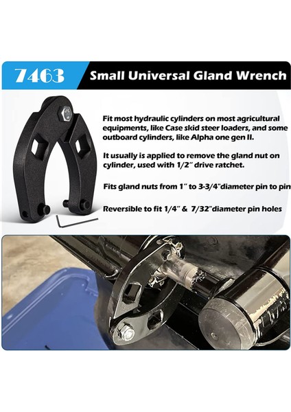 2 Inçten 6 Inçe Kadar Takım Bezi Somun Anahtarı Tarım Makineleri Hidrolik (Yurt Dışından) indirimleri