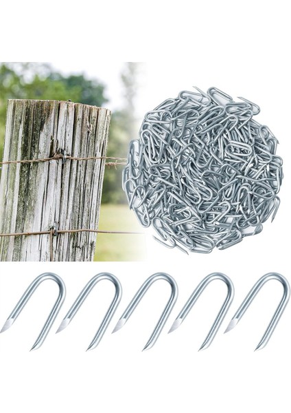 200 Adet Tel Örgü Zımbası, Galvanizli Çit Zımbası (Yurt Dışından) fiyatları