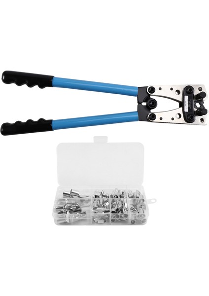 Ağır Hizmet Tipi Kablo Bağlantıları Için HX-50B Kablo Pabucu Sıkma Aleti Seti (Yurt Dışından) fiyatları