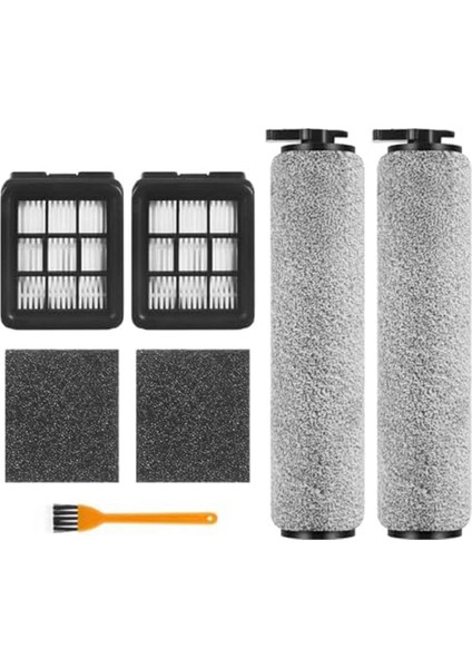 Bissell Hf3 3649A Vakumlu Hepa Filtreli Elektrikli Süpürge Için Yedek Fırça Rulosu Filtre Seti 2 Çok Yüzeyli Fırça Rulosu (Yurt Dışından)