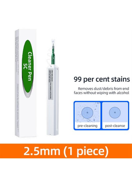 2,5+1,25 mm Fiber Optik Temizleme Kalemi Seti (Yurt Dışından) modelleri