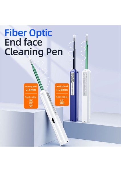 2,5+1,25 mm Fiber Optik Temizleme Kalemi Seti (Yurt Dışından) fırsatları