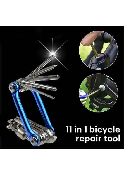 11'i 1 Arada Bisiklet Çok Amaçlı Tamir Alet Seti (Yurt Dışından) modelleri