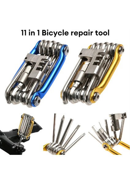 11'i 1 Arada Bisiklet Çok Amaçlı Tamir Alet Seti (Yurt Dışından) fırsatları