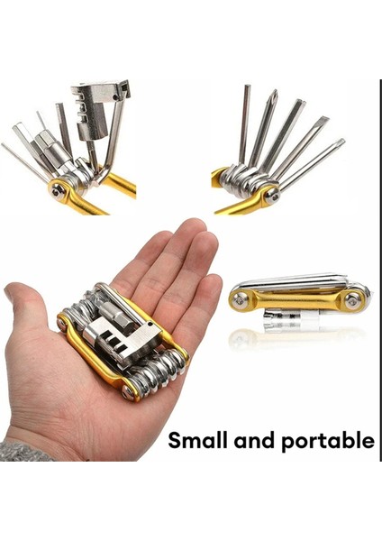 11'i 1 Arada Bisiklet Çok Amaçlı Tamir Alet Seti (Yurt Dışından) indirimleri