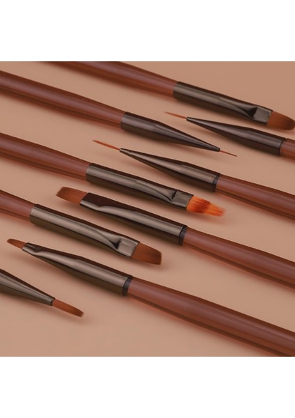 9 Parça Tırnak Sanatı Fırçası Seti Dıy Fırça Tırnak Akrilik Çizim Fırçası (Yurt Dışından) fiyatları