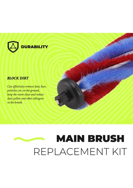 Kablosuz Elektrikli Süpürge Fırçası Değiştirme Aksesuarları, Ana Fırça Değiştirme Kiti, Ev Temizlik Araçları (Yurt Dışından) indirimleri