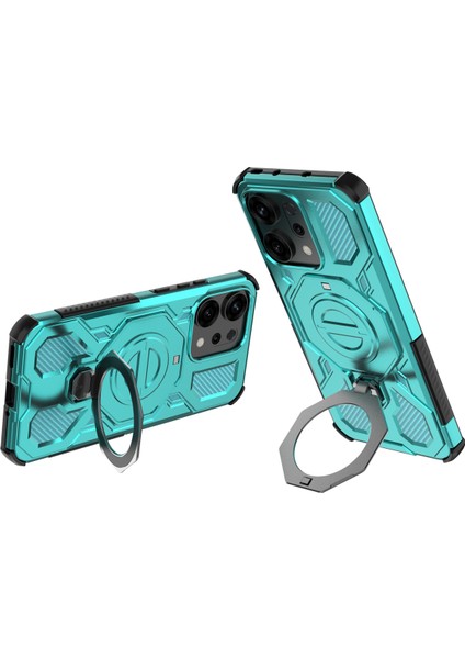 Ince Manyetik Yüzük Standlı Kılıf Oppo Reno 14 Pro 5g Için, Darbeye Dayanıklı Hava Yastıklı Köşeler, Hafif Tasarım (Yurt Dışından) modelleri