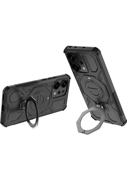 Ince Manyetik Yüzük Standlı Kılıf Oppo Reno 14 5g Için, Darbeye Dayanıklı Hava Yastıklı Köşeler, Hafif Tasarım (Yurt Dışından) modelleri