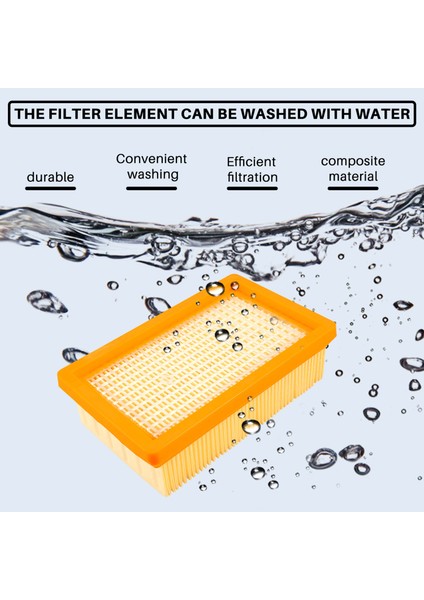 Karcher Düz Katlı Mv4 Mv5 Mv6 Wd4 Wd5 Wd6 P Premıum Wd5 Için Elektrikli Süpürge Filtresi Değişimi (Yurt Dışından) indirimleri