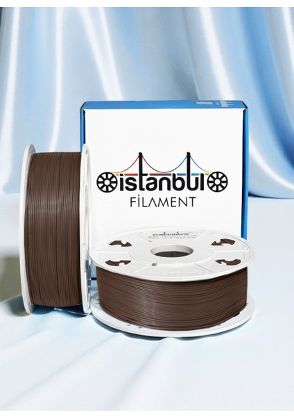 Istanbul Filament 3D Baskı Pla Filament Kahverengi 1 kg Ø 1,75MM ± 0,05 mm Bambu Lab Uyumlu