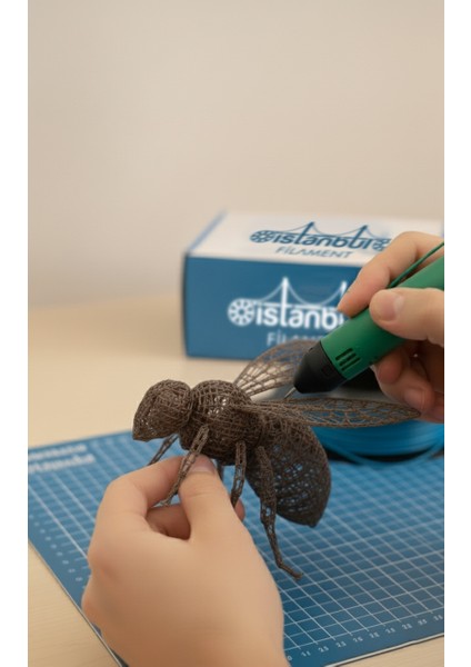 Istanbul Filament 3D Baskı Pla Filament Kahverengi 1 kg Ø 1,75MM ± 0,05 mm Bambu Lab Uyumlu