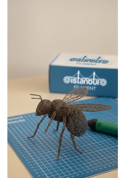 Istanbul Filament 3D Baskı Pla Filament Kahverengi 1 kg Ø 1,75MM ± 0,05 mm Bambu Lab Uyumlu