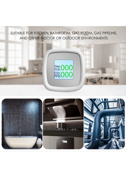 Tuya Yanıcı Gaz Dedektörü Gaz Alarmı Gaz Algılama Sensörü, A (Yurt Dışından) fırsatları