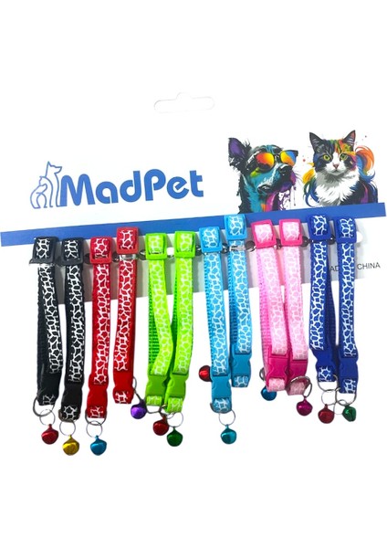 Çıngıraklı Kedi Tasması