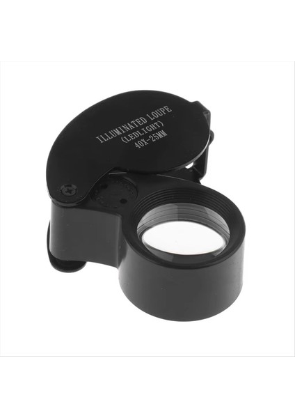 40X Mini Büyüteç Aydınlatmalı Büyüteç Cam Göz Kuyumcu LED Işıkları (Yurt Dışından) indirimleri