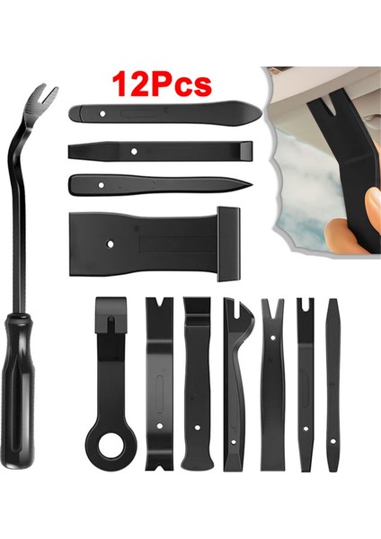 12 Parça Otomatik Döşeme Çıkarma Alet Seti Çizilmez Alet Seti (Yurt Dışından) fiyatları